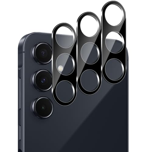 Vanrain Kameraschutz für Panzerglas für Samsung Galaxy A55 5G, 3 Stück 9H Härte Kamera Schutz Ultra-klar Kratzfest Linse Schutzglas für Galaxy A55, Schwarz Vanrain Kameraschutz für Panzerglas für Samsung Galaxy A55 5G, 3 Stück 9H Härte Kamera Schutz Ultra-klar Kratzfest Linse Schutzglas für Galaxy A55, Schwarz von Vanrain