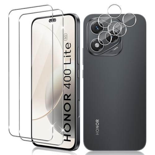 Vanrain Schutzfolie für Panzerglas für Honor 400 Lite 5G, 2+2 Stück Panzer Schutz Glas und Kameraschutz, 9H Härte Schutzglas HD Klar Anti-Kratze Bläschenfrei Vanrain Schutzfolie für Panzerglas für Honor 400 Lite 5G, 2+2 Stück Panzer Schutz Glas und Kameraschutz, 9H Härte Schutzglas HD Klar Anti-Kratze Bläschenfrei von Vanrain