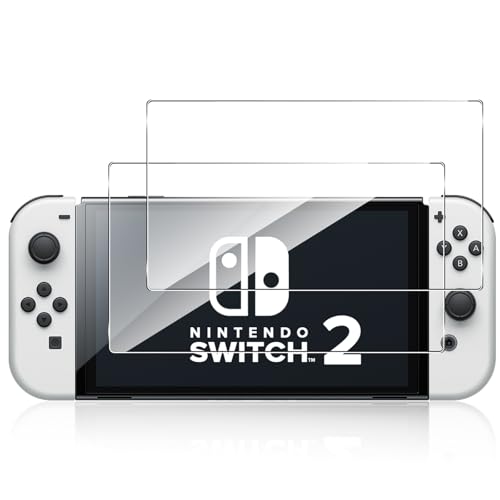 Vanrain Schutzfolie für Panzerglas für Nintendo Switch 2, 2 Stück Panzer Schutz Glas 9H Härte Displayschutz Folie Schutzglas HD Klar Anti-Kratze Blasenfrei Vanrain Schutzfolie für Panzerglas für Nintendo Switch 2, 2 Stück Panzer Schutz Glas 9H Härte Displayschutz Folie Schutzglas HD Klar Anti-Kratze Blasenfrei von Vanrain