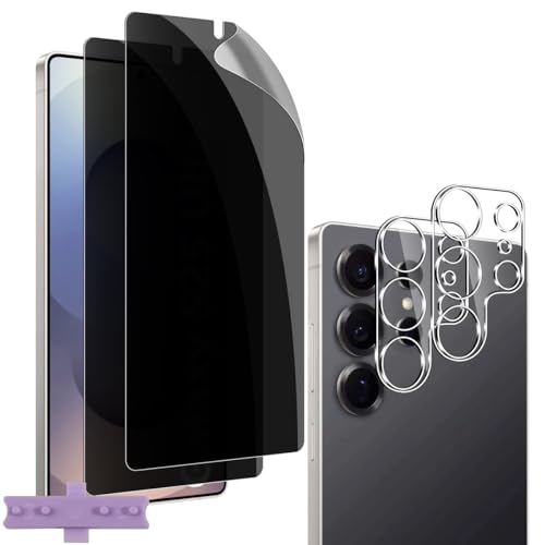 Vanrain Sichtschutz Schutzfolie für Samsung Galaxy S25 Ultra, 2+2 Stück Hydrogel Anti Spy Privacy Schutzfolie und Panzerglas für Kameraschutz, Kratzfeste Hydrogel Sichtschutz Vanrain Sichtschutz Schutzfolie für Samsung Galaxy S25 Ultra, 2+2 Stück Hydrogel Anti Spy Privacy Schutzfolie und Panzerglas für Kameraschutz, Kratzfeste Hydrogel Sichtschutz von Vanrain