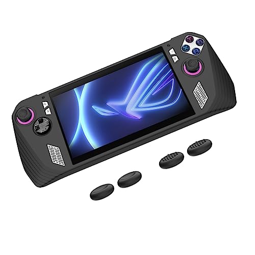 Silikon-Schutzhülle für ROG Ally Gaming-Konsole, 2023 Neue Silikon-Schutzhülle, Schutzhülle für ROG Ally Gamings Handheld-Zubehör (A) von Vansza