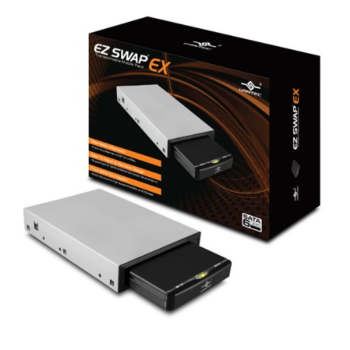 Vantec-Kartusche für 2,5 SATA III SSD/HDD Mobile Rack (mrk-253st-bk * C) von Vantec