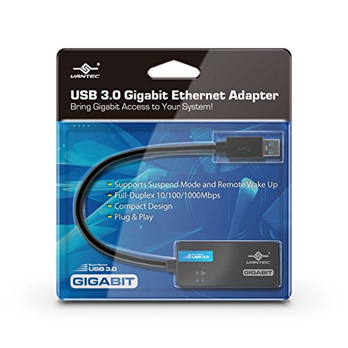 Vantec USB 3.0 Gigabit Ethernet Adapter (CB-U300GNA) von Vantec