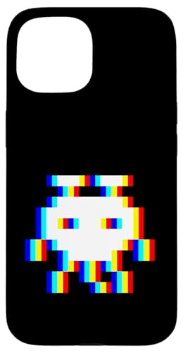 EDM Music Trippy 80er Pixel Alien Vaporwave Techno Rave Party Hülle für iPhone 15 EDM Music Trippy 80er Pixel Alien Vaporwave Techno Rave Party Hülle für iPhone 15 von Vaporwave Style EDM Music Optical Illusion Designs