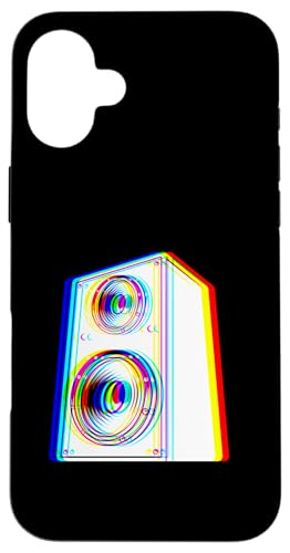 EDM Music Trippy Retro Lautsprecher Vaporwave Techno Rave Party Hülle für iPhone 16 Plus EDM Music Trippy Retro Lautsprecher Vaporwave Techno Rave Party Hülle für iPhone 16 Plus von Vaporwave Style EDM Music Optical Illusion Designs