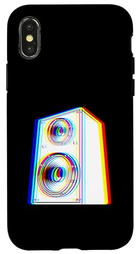 EDM Music Trippy Retro Lautsprecher Vaporwave Techno Rave Party Hülle für iPhone X/XS EDM Music Trippy Retro Lautsprecher Vaporwave Techno Rave Party Hülle für iPhone X/XS von Vaporwave Style EDM Music Optical Illusion Designs