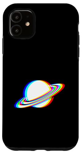 EDM Music Trippy Saturn Planet Vaporwave Techno Rave-Party Hülle für iPhone 11 EDM Music Trippy Saturn Planet Vaporwave Techno Rave-Party Hülle für iPhone 11 von Vaporwave Style EDM Music Optical Illusion Designs