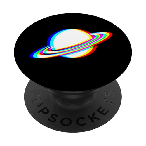 EDM Music Trippy Saturn Planet Vaporwave Techno Rave-Party PopSockets Klebender PopGrip EDM Music Trippy Saturn Planet Vaporwave Techno Rave-Party PopSockets Klebender PopGrip von Vaporwave Style EDM Music Optical Illusion Designs