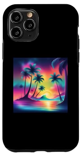 Retro 1990er Vaporwave Palm Tree Beach Sunset, 1980's Beach Hülle für iPhone 11 Pro Retro 1990er Vaporwave Palm Tree Beach Sunset, 1980's Beach Hülle für iPhone 11 Pro von Vaporwaves and Cool Dayz Garb