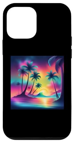 Retro 1990er Vaporwave Palm Tree Beach Sunset, 1980's Beach Hülle für iPhone 12 mini Retro 1990er Vaporwave Palm Tree Beach Sunset, 1980's Beach Hülle für iPhone 12 mini von Vaporwaves and Cool Dayz Garb