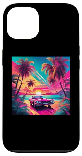 Retro 1990er Vaporwave Palm Tree Beach Sunset, 1980's Beach Hülle für iPhone 13 Retro 1990er Vaporwave Palm Tree Beach Sunset, 1980's Beach Hülle für iPhone 13 von Vaporwaves and Cool Dayz Garb