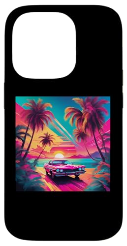 Retro 1990er Vaporwave Palm Tree Beach Sunset, 1980's Beach Hülle für iPhone 14 Pro Retro 1990er Vaporwave Palm Tree Beach Sunset, 1980's Beach Hülle für iPhone 14 Pro von Vaporwaves and Cool Dayz Garb