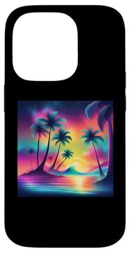 Retro 1990er Vaporwave Palm Tree Beach Sunset, 1980's Beach Hülle für iPhone 14 Pro Retro 1990er Vaporwave Palm Tree Beach Sunset, 1980's Beach Hülle für iPhone 14 Pro von Vaporwaves and Cool Dayz Garb