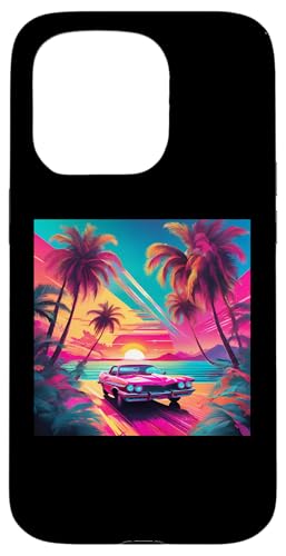 Retro 1990er Vaporwave Palm Tree Beach Sunset, 1980's Beach Hülle für iPhone 15 Pro Retro 1990er Vaporwave Palm Tree Beach Sunset, 1980's Beach Hülle für iPhone 15 Pro von Vaporwaves and Cool Dayz Garb