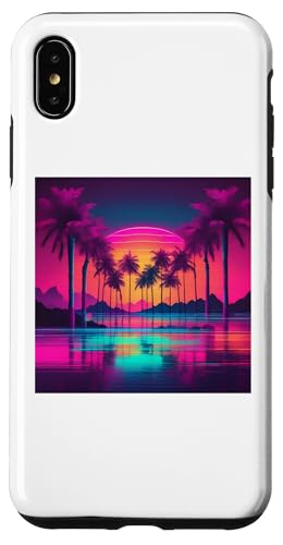 Retro 1990er Vaporwave Palm Tree Beach Sunset, 1980's Beach Hülle für iPhone XS Max Retro 1990er Vaporwave Palm Tree Beach Sunset, 1980's Beach Hülle für iPhone XS Max von Vaporwaves and Cool Dayz Garb