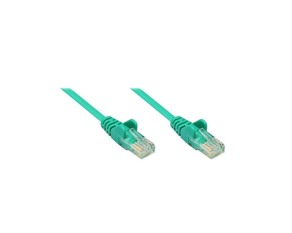 VARIA 805U-G020 - Netzwerkkabel RJ45, U/UTP, 2m, grün LAN-Kabel, (200,00 cm) von Varia