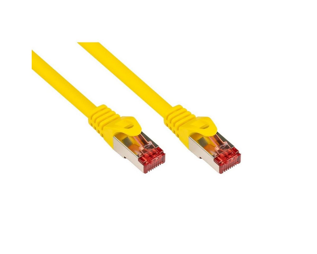 VARIA 8060-015Y - Patchkabel Cat.6, S/FTP, 1,5m, gelb LAN-Kabel, (150,00 cm) von Varia