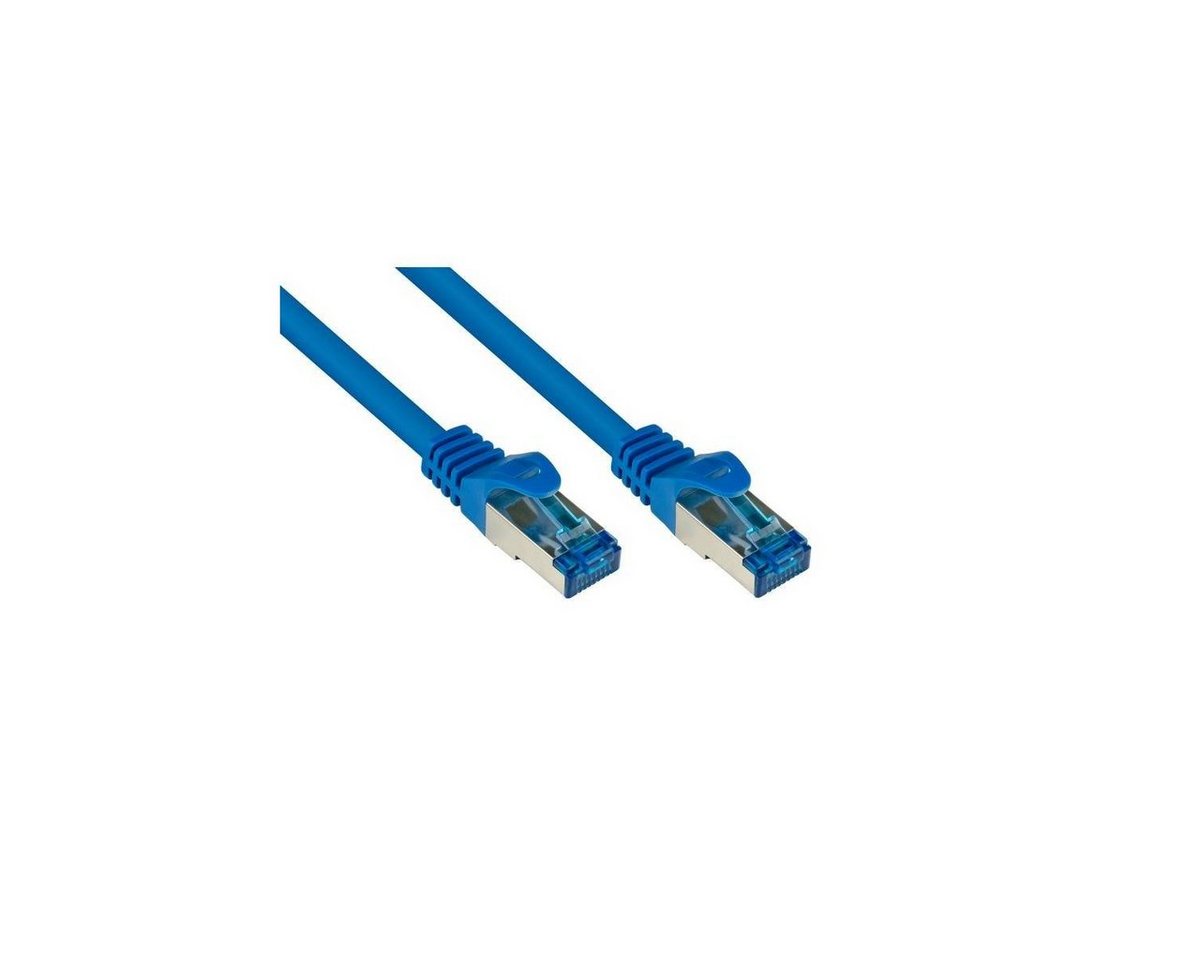 VARIA 8060-H030B - Patchkabel Cat.6a, S/FTP, 3m, blau LAN-Kabel, (300,00 cm) von Varia