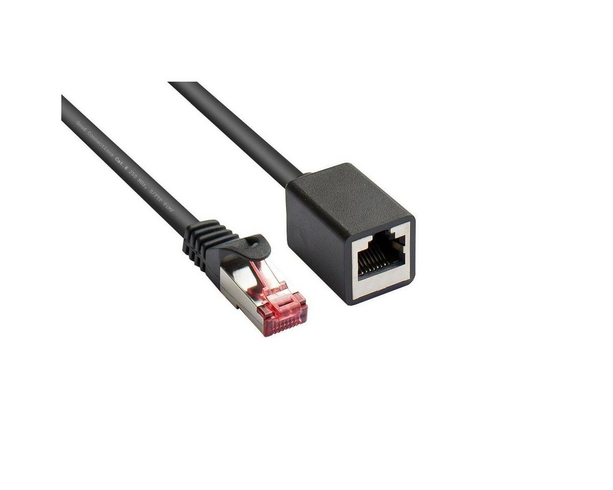 VARIA 8063VR-100S - Patchkabel Cat.6, S/FTP, 10m, schwarz LAN-Kabel, (1000,00 cm) von Varia