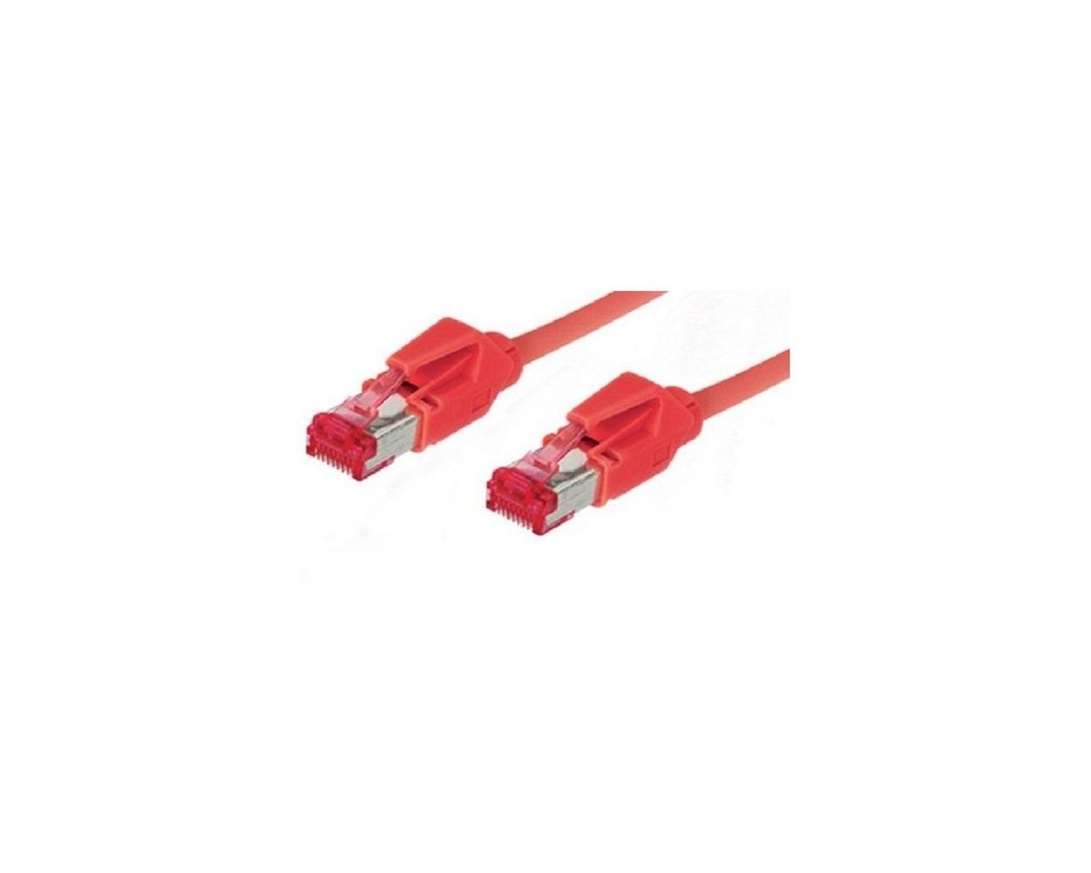 VARIA 8066-105R - Patchkabel Cat.6, S/FTP, 5m, rot LAN-Kabel, (500,00 cm) von Varia