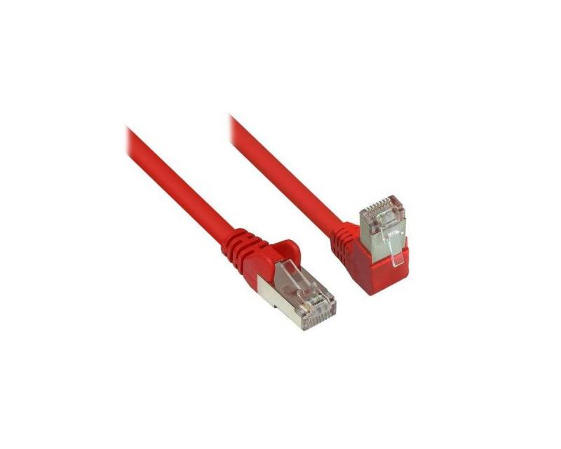 VARIA 806W-005R - Patchkabel Cat.6, S/FTP, 0,5m, rot LAN-Kabel, (50,00 cm) von Varia