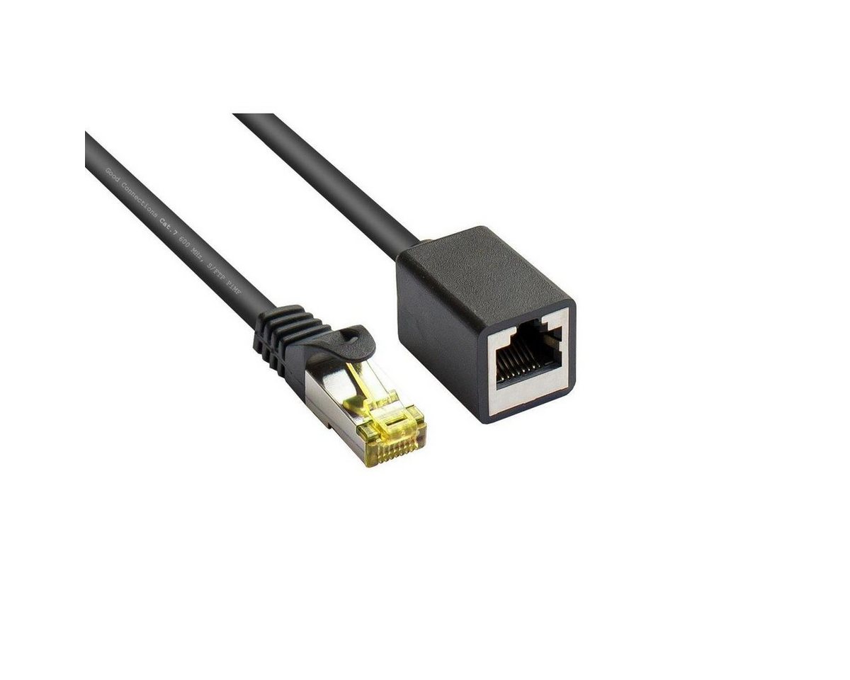 VARIA 8070VR-020S - Patchkabel Cat.7, S/FTP, 2m, schwarz LAN-Kabel, (200,00 cm) von Varia