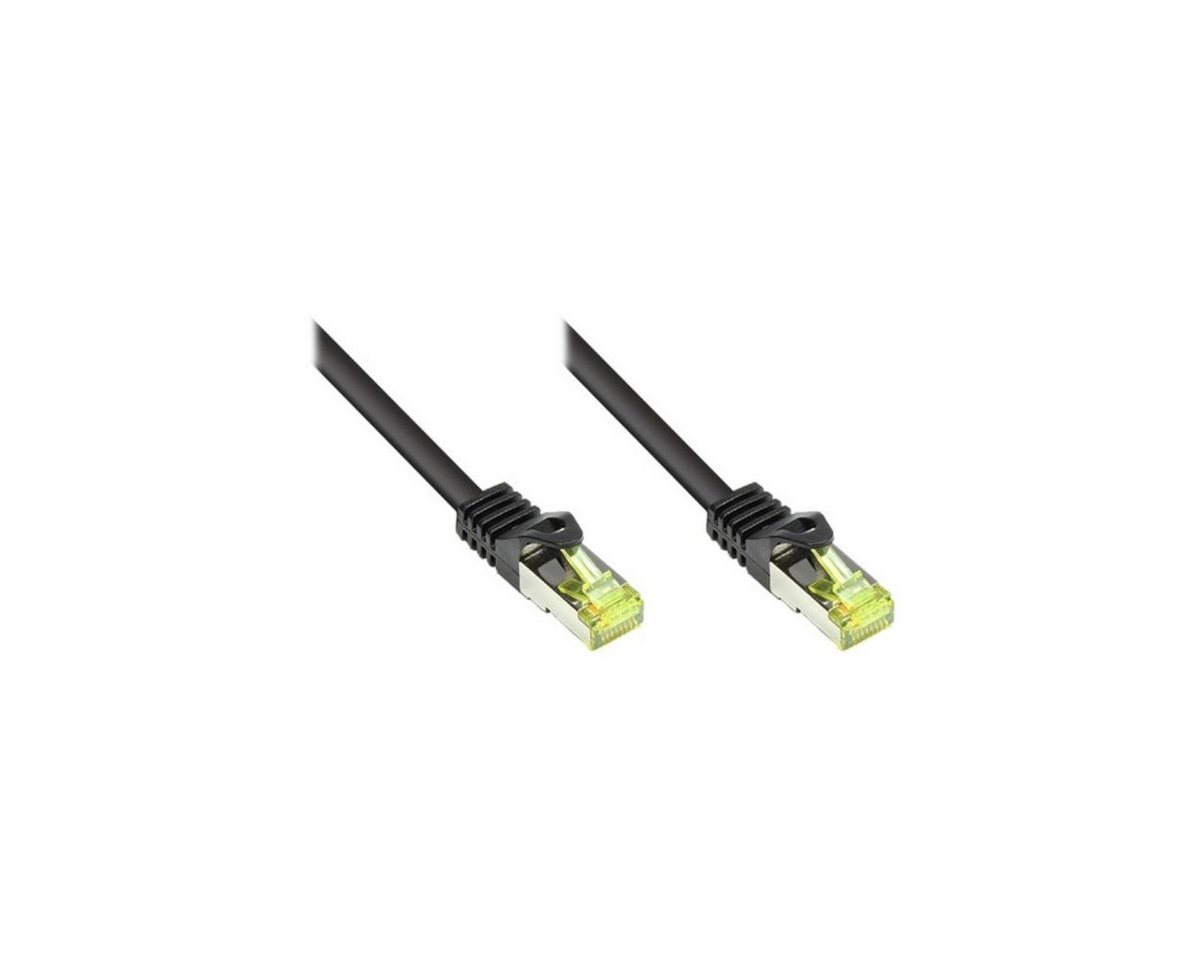 VARIA SO-34655 - Patchkabel Cat.7, S/FTP, 10m, schwarz LAN-Kabel, (1000,00 cm) von Varia