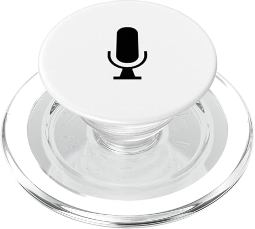 Mikrofon Mic Icon Classic PopSockets PopGrip für MagSafe von VarieTees