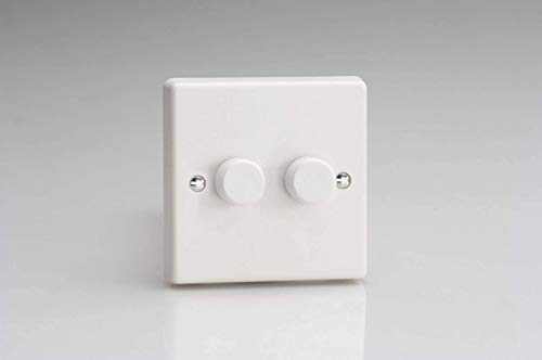 Varilight HQ83W Dimmschalter Ein/Aus 2 x 400W Kunststoff Weiß von Varilight