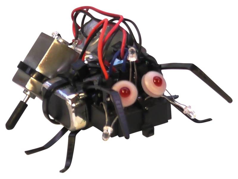 VARIOBOT Roboter Bausatz varikabi SN 021 DE schwarz / Käfer, zum Stecken, 12 Funktionen von Variobot