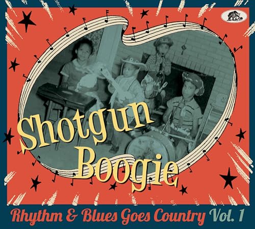 Shotgun Boogie - Rhythm & Blues Goes Country Vol.1 (CD) von Bear Family Records