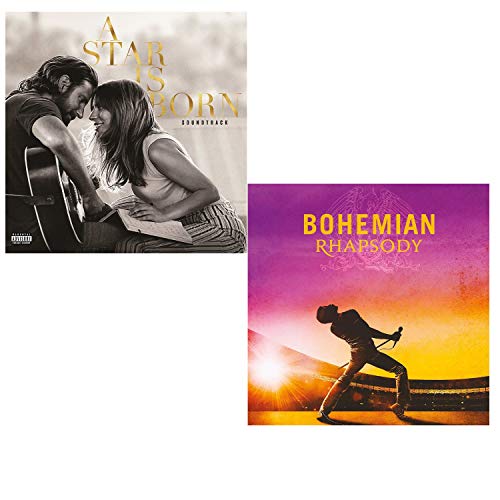 A Star Is Born (Lady Gaga) - Bohemian Rhapsody (Queen) - Greatest Hits 2 CD Soundtrack Bundling von Various Labels