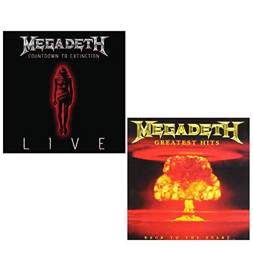 Countdown To Extinction: Live - Greatest Hits - Megadeth 2 CD Album Bundling von Various Labels