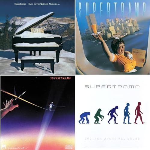 Even The Quitest Moment - Breakfast In America - Famous Last Words - Brother Where You Bound - Supertramp 4 CD Album Bundling Even The Quitest Moment - Breakfast In America - Famous Last Words - Brother Where You Bound - Supertramp 4 CD Album Bundling von Various Labels