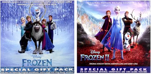 Frozen - Frozen II - Original Soundtrack Five CD Album Bundling - Including Soundtrack and Instrumental Sing Along Frozen - Frozen II - Original Soundtrack Five CD Album Bundling - Including Soundtrack and Instrumental Sing Along von Various Labels