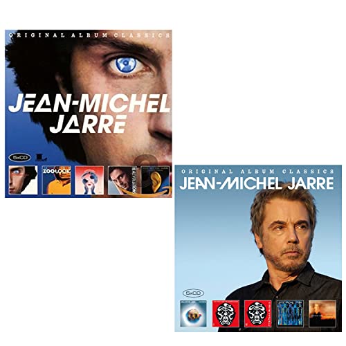 Jean Michel Jarre - Original Album Classics Vol. 1 and Vol. 2 - Jean Michel Jarre Greatest Hits 10 CD Album Bundling von Various Labels