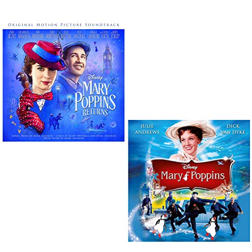 Mary Poppins Returns - Mary Poppins - Walt Disney 2 CD Soundtrack Album Bundling von Various Labels