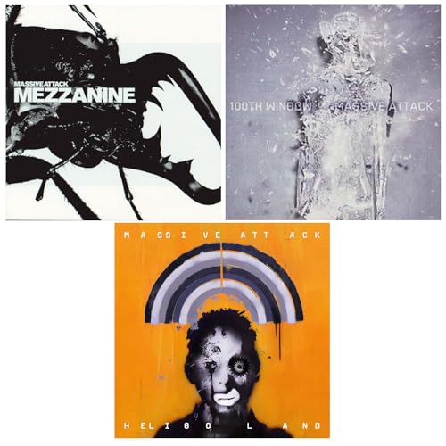Mezzanine - 100th Window - Heligoland - Massive Attack Greatest Hits 3 CD Album Bundling von Various Labels