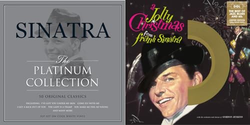 Platinum Collection Best Of - A Jolly Christmas - Frank Sinatra Greatest Hits - Two LP Vinyl Album Bundling von Various Labels