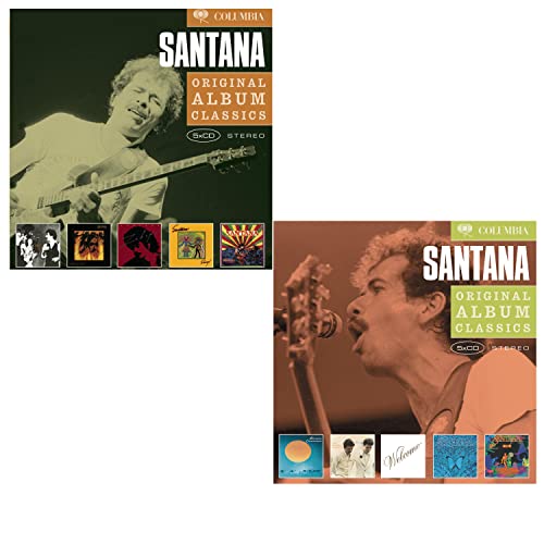 Santana - Original Album Classics Vol. 1 and Vol. 2 - Santana Greatest Hits 10 CD Album Bundling von Various Labels