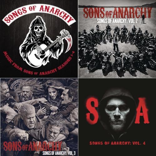 Songs Of Anarchy Vol. 1 - 4 - Music From The Sons Of Anarcy - Original Soundtrack 4 CD Album Bundling Songs Of Anarchy Vol. 1 - 4 - Music From The Sons Of Anarcy - Original Soundtrack 4 CD Album Bundling von Various Labels