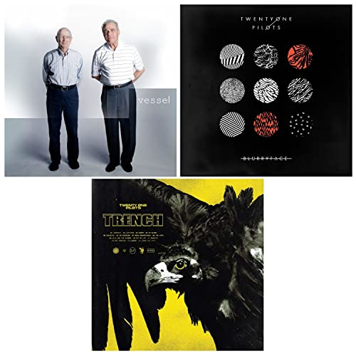 Vessel - Blurryface - Trench - Twenty One Pilots 3 CD Greatest Hits Studio Album Bundling von Various Labels