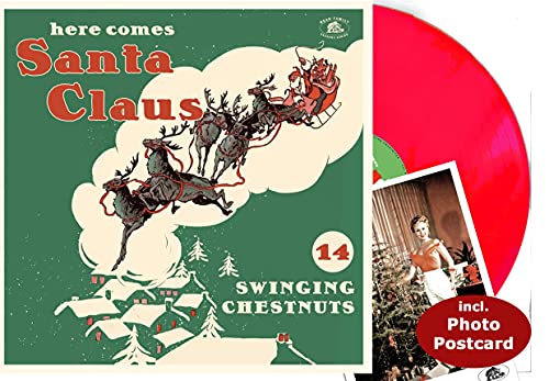 Here Comes Santa Claus - 14 Swingin' Chestnuts - (LP, Red Vinyl) von Bear Family Records