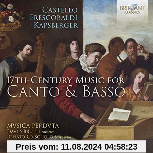 17th Century Music for Canto & Basso von Various