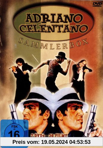 Adriano Celentano - DVD BOX mit 20 seiner populärsten Filme von Various