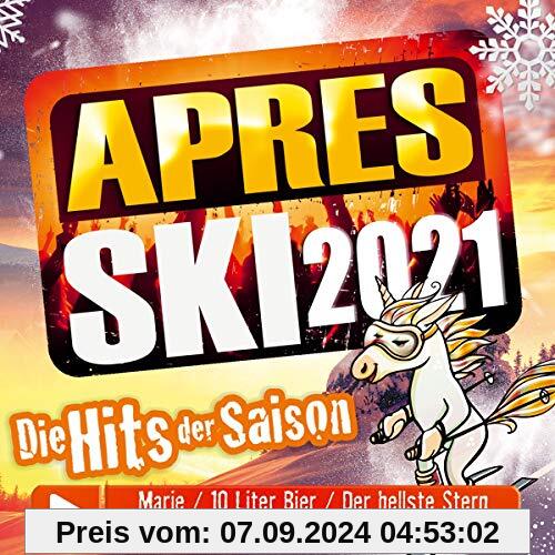 Aprés Ski 2021; Die Hits der Saison; incl. Marie; 10 Liter Bier; Der hellste Stern; Vorglühn; Die Party is no lang net aus; Hurra die Gams; Bierkapitän; Eine Woche wach; von Various