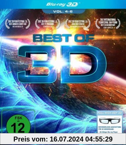 Best of 3D Vol. 4-6 [3D Blu-ray] von Various