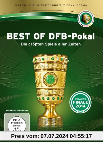 Best of DFB-Pokal - Die größten Spiele aller Zeiten [6 DVDs] Limitierte Sammleredition von Various