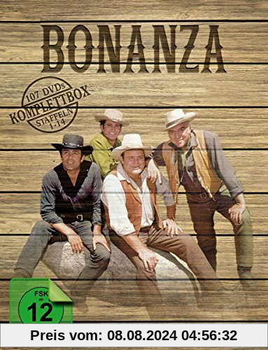 Bonanza - Komplettbox, Staffeln 1-14 (107 Discs) von Various