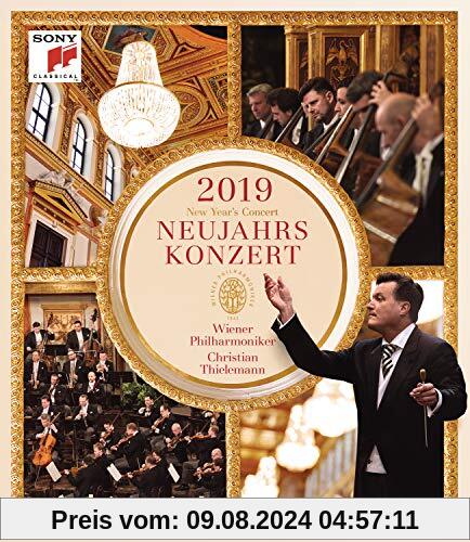 Christian Thielemann, Wiener Philharmoniker -Neujahrskonzert 2019 [Blu-ray] von Various